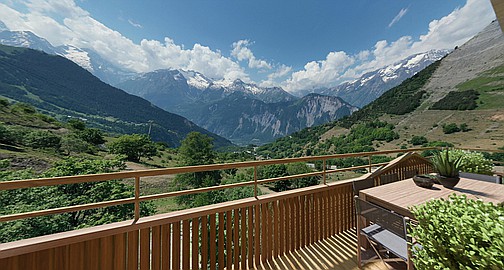 Alpe d'Huez, Isere, Rhone Alpes